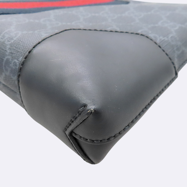Gucci(����) 523603 GG �ΰ� PVC ���� ���� Ʈ���� ������ �Ｑ Ŭ��ġ + �ո�Ʈ�� [�λ꼾�Һ���] �̹���6 - ���̺��� �߰���ǰ