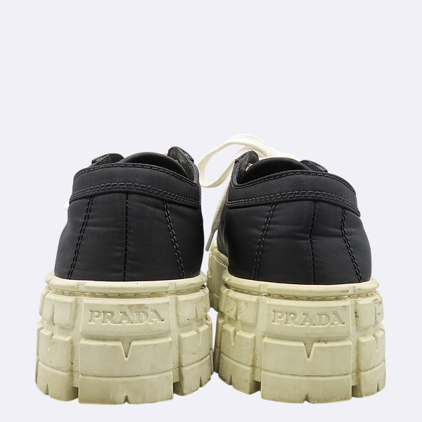 Prada(�����) 1E260M ���� NERO ���Ϸ� ������ �÷��� ����Ŀ�� - 215MM [��������] �̹���4 - ���̺��� �߰���ǰ