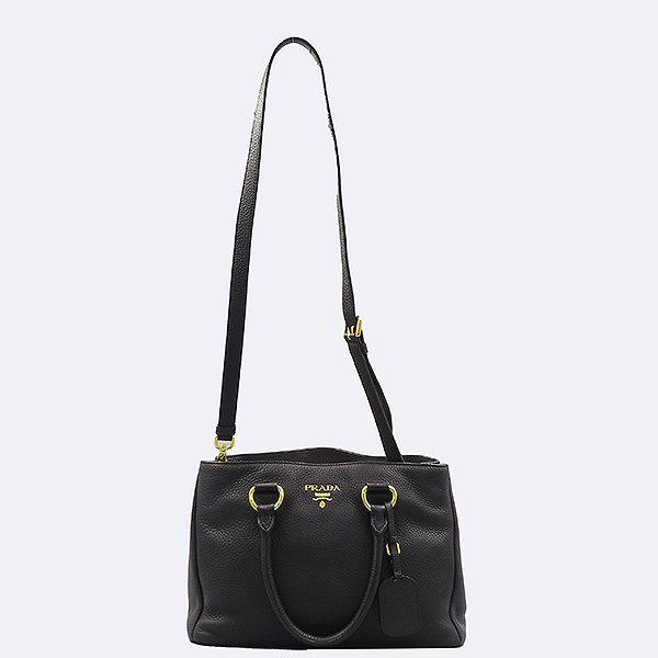 Prada(�����) 1BA878 VIT.DAINO(���ڷδ��̳�) ���� NERO ���� ���� �̴ϼ� �ΰ� ��Ʈ�� + �����Ʈ�� 2WAY [��������] �̹���2 - ���̺��� �߰���ǰ