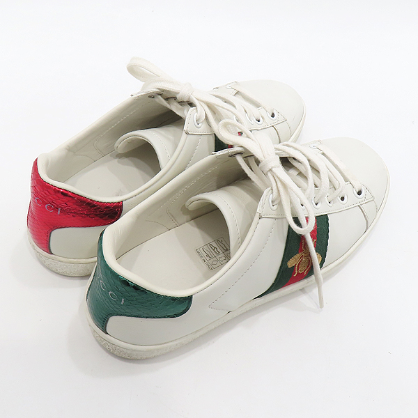 Gucci(����) 431942 ȭ��Ʈ�÷� ���� ACE ���̽� WEB �� �Ｑ �ܹ�(BEE) ��� �ڼ� Ŭ���� �ο�ž ����Ŀ�� - 34������[210MM] [��õ��] �̹���6 - ���̺��� �߰���ǰ