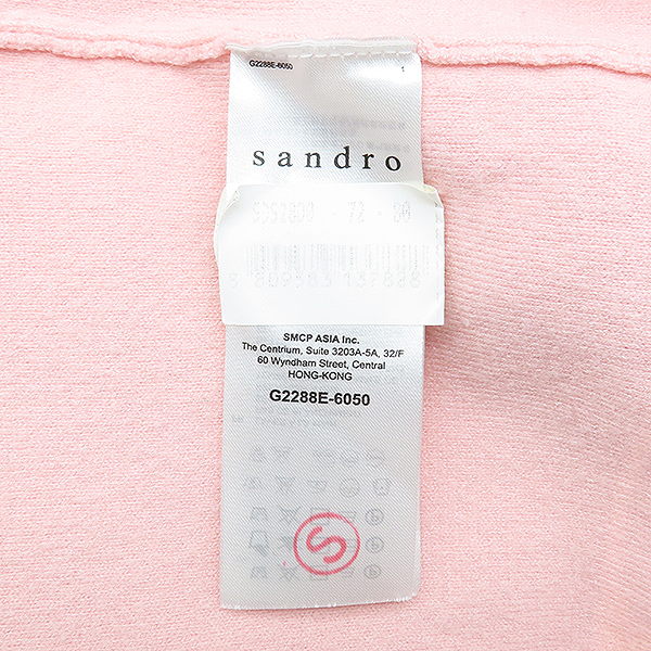 Sandro(����) ��ũ / ���� �÷� ������ ����� - S [��������] �̹���6 - ���̺��� �߰���ǰ