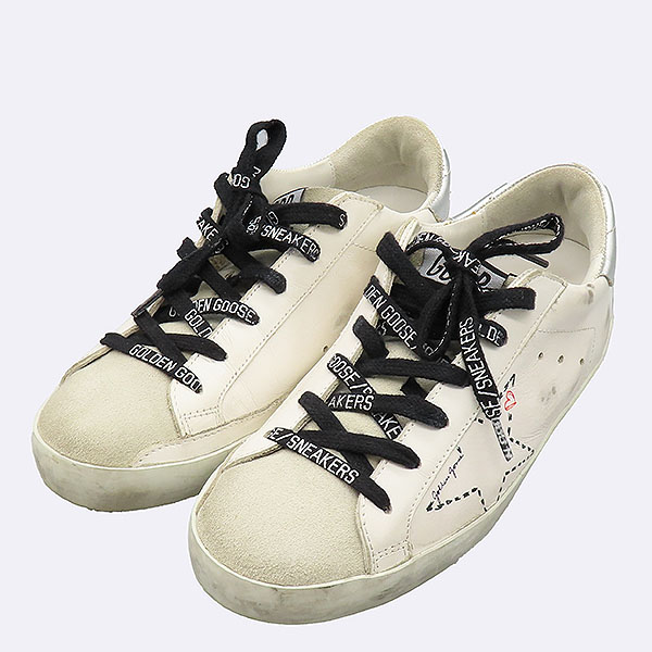 Golden Goose(��籸��) GWF00101 ȭ��Ʈ �÷� ���� ���۽�Ÿ ������ ����Ŀ�� - 36(230MM) [��������] �̹���6 - ���̺��� �߰���ǰ