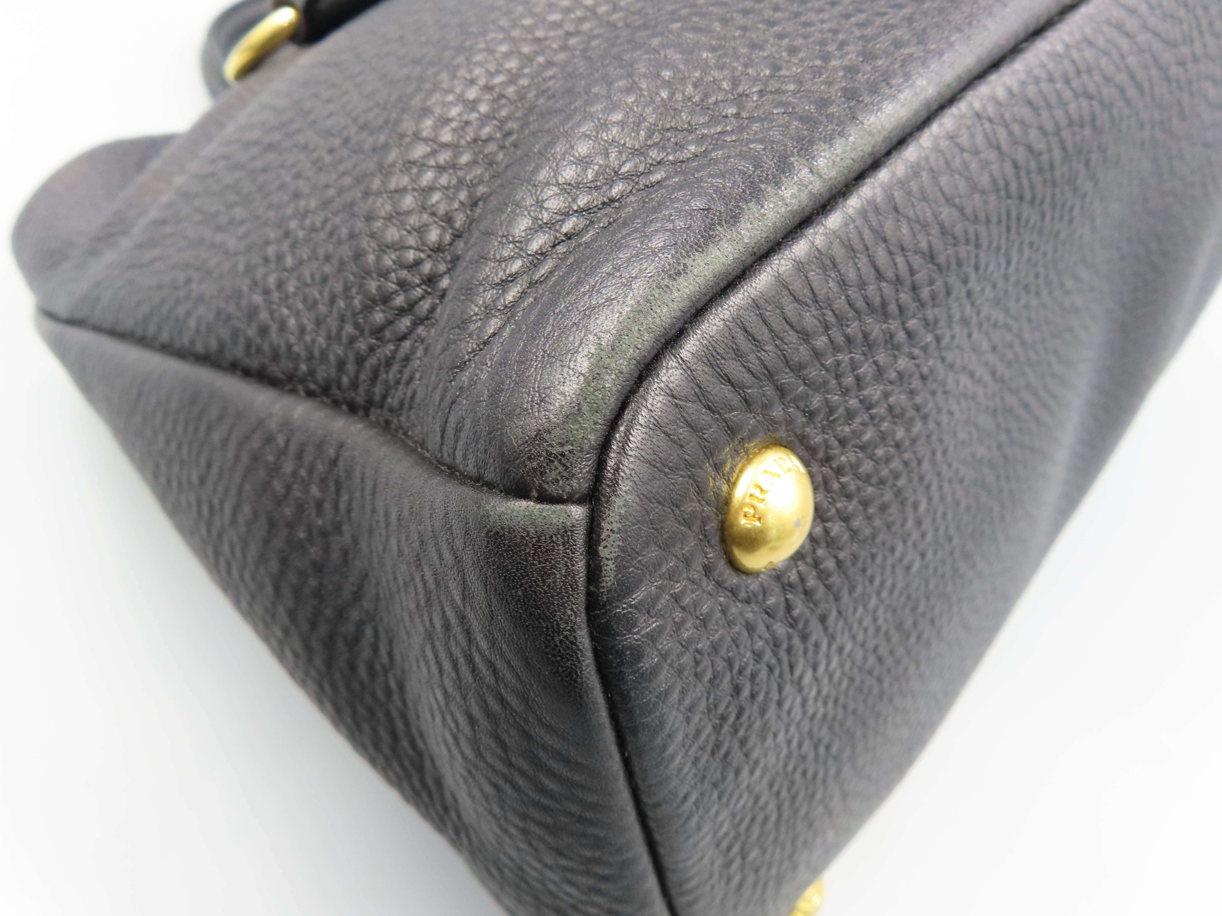 Prada(�����) 1BA878 VIT.DAINO(���ڷδ��̳�) ���� NERO ���� ���� �̴ϼ� �ΰ� ��Ʈ�� + �����Ʈ�� 2WAY [��������] �̹���5 - ���̺��� �߰���ǰ