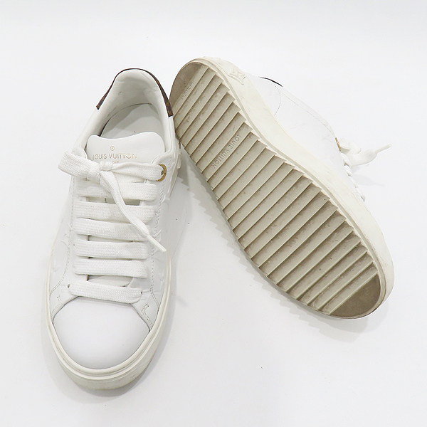 Louis Vuitton(���̺���) ȭ��Ʈ �÷� ���׷� Ÿ�Ӿƿ� Ʈ���̳� ������ ����Ŀ�� - 35������ [220MM] [��õ��] �̹���2 - ���̺��� �߰���ǰ