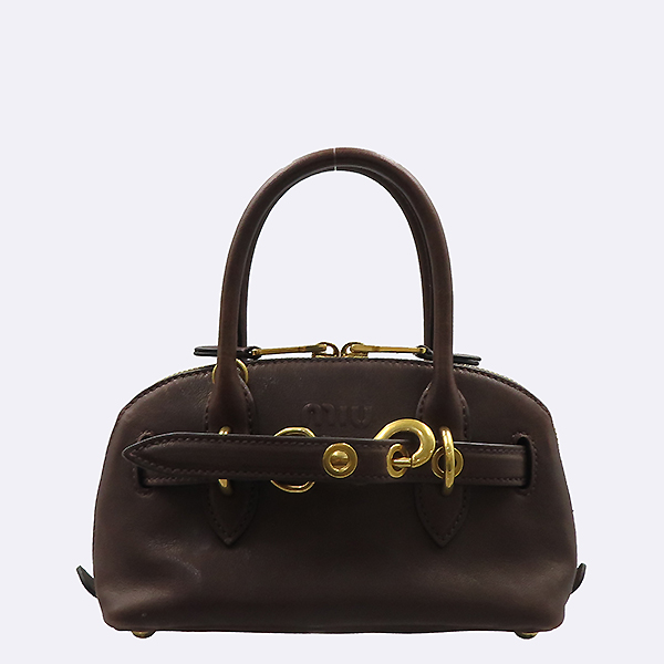 MiuMiu(�̿�̿�) 5BP050 ���� �÷� ���� �ƹ�ٸ� �̴� ��Ʈ�� + �����Ʈ�� 2WAY [�б�����] �̹���2 - ���̺��� �߰���ǰ