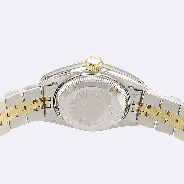 Rolex(�η���) 69173 DATEJUST ����Ʈ����Ʈ 26MM �����̾� �� �ε��� 18K �޺� ��ƿ ����� �극�̽��� ������ �ð� [�б�����] �̹���4 - ���̺��� �߰���ǰ