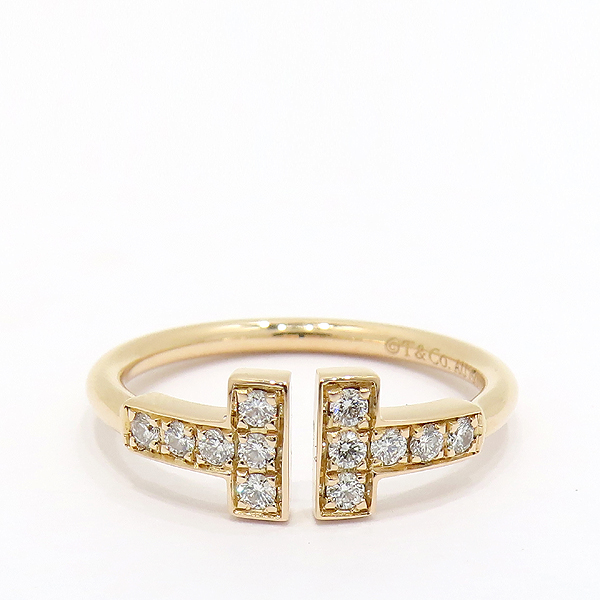 Tiffany(Ƽ�Ĵ�) 18K ��� T ���̾� 12����Ʈ ���̾� �� ���� - 10.5ȣ [��õ��] �̹���2 - ���̺��� �߰���ǰ