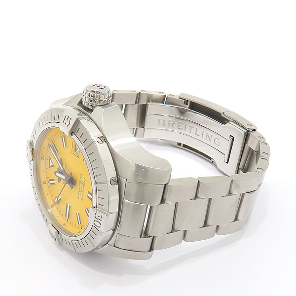 BREITLING(�����Ʋ��) A17319101 ��� ������ �����ƽ ��ƿ��� 45MM ������ �ð� [��õ��] �̹���2 - ���̺��� �߰���ǰ