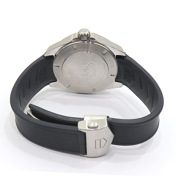 Tag Heuer(�±�ȣ�̾�) WAY201B.FT6150 ���� ���̾� AQUARACER (�����Ʒ��̼�) 43MM ������� �����ƽ ������ �ð� [��õ��] �̹���4 - ���̺��� �߰���ǰ
