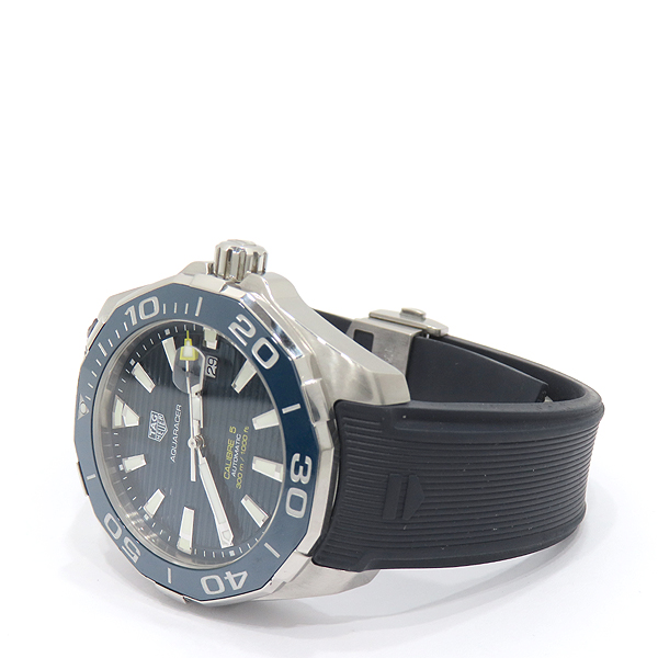 Tag Heuer(�±�ȣ�̾�) WAY201B.FT6150 ���� ���̾� AQUARACER (�����Ʒ��̼�) 43MM ������� �����ƽ ������ �ð� [��õ��] �̹���2 - ���̺��� �߰���ǰ