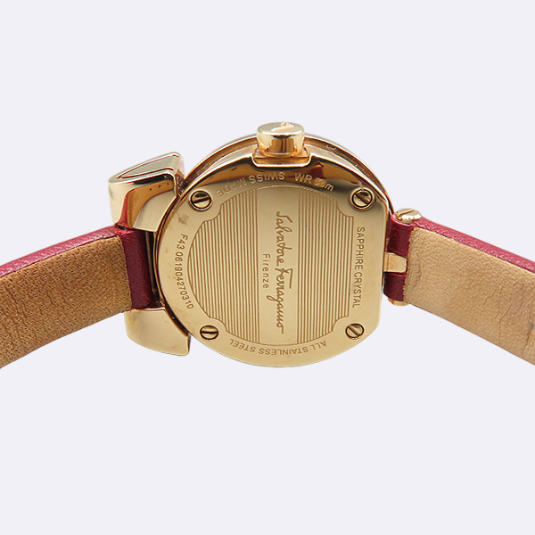 Ferragamo(��󰡸�) F4302-0017 TIMEPIECE(Ÿ���ǽ�) ��ġ�� ���� �ΰ� ���� ������ ���׹�� �ð� [��������] �̹���4 - ���̺��� �߰���ǰ