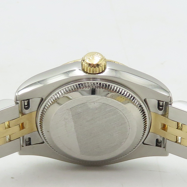 Rolex(�η���) 179173 DATEJUST ��������Ʈ 26MM 10P ���̾� 18K ���ο� ��� �޺� �׷����� ����� �극�̽��� ������ �ð� [�д�������] �̹���4 - ���̺��� �߰���ǰ