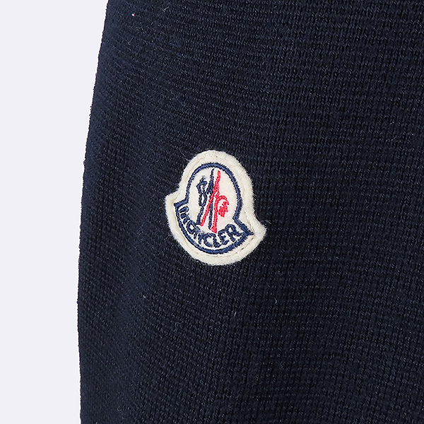 MONCLER(��Ŭ����) ���̺� TRICOT CARDIGAN �ٿ� �е� �� ��Ʈ ���� ������ ����� - L [��������] �̹���3 - ���̺��� �߰���ǰ