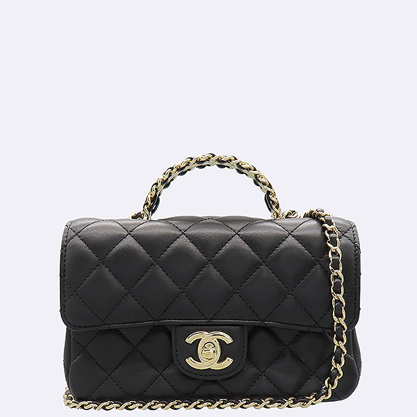 Chanel(����) AS4140 B13327 94305 �����÷� ���� ����Ż ����ΰ� �϶� �� �̴� CC �÷� ü�� ũ����Ż ž�ڵ�  + ü�ν�Ʈ�� 2WAY [��������] �̹���2 - ���̺��� �߰���ǰ