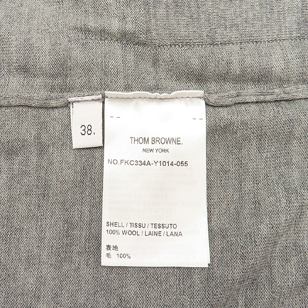 THOM BROWNE(�����) FKC334A �׷��� �÷� �缱 ���� ���� �� ����� [��ź�Ե���] �̹���6 - ���̺��� �߰���ǰ