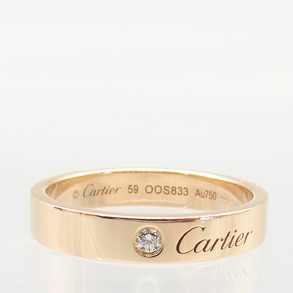 Cartier(��쿡) B4210759 18K ��ũ ��� C �� ��쿡 �α׷��̺� 1����Ʈ ���̾� ���� ��� ���� - 19ȣ [���̷Ե���] �̹���2 - ���̺��� �߰���ǰ