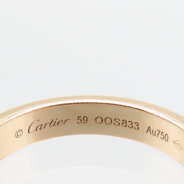 Cartier(��쿡) B4210759 18K ��ũ ��� C �� ��쿡 �α׷��̺� 1����Ʈ ���̾� ���� ��� ���� - 19ȣ [���̷Ե���] �̹���4 - ���̺��� �߰���ǰ