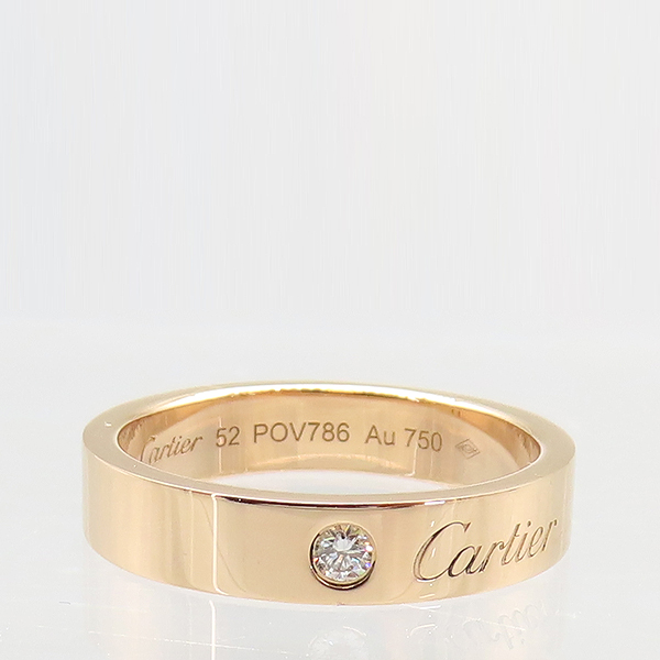 Cartier(��쿡) B4210752 18K ��ũ ��� C �� ��쿡 �α׷��̺� 1����Ʈ ���̾� ���� ��� ���� - 12ȣ [���̷Ե���] �̹���2 - ���̺��� �߰���ǰ