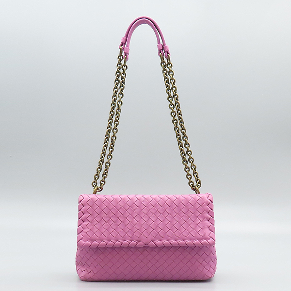 BOTTEGAVENETA(���װ�����Ÿ) 386498 ��ũ �÷� ��Ʈ��ġ���� ���� �ø��Ǿ� ����� �� ũ�ν��� [���̷Ե���] �̹���2 - ���̺��� �߰���ǰ