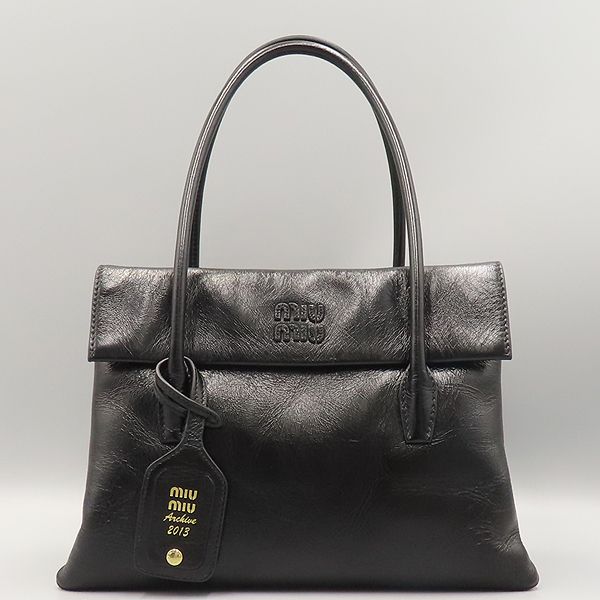 MiuMiu(�̿�̿�) 5BA302 ���� ���� ���� �ָ��׸� ���͸� �ΰ� ��Ʈ�� + �����Ʈ�� 2WAY [��ź�Ե���] �̹���2 - ���̺��� �߰���ǰ