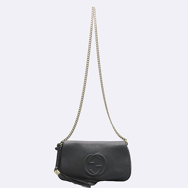 Gucci(����) 536224 ���� ���� SOHO ��ȣ ���ͷ�ŷ �׽���� �ΰ� ��Ƽġ ����Ż ü�� ũ�ν��� [�ϻ�Ե���] �̹���3 - ���̺��� �߰���ǰ