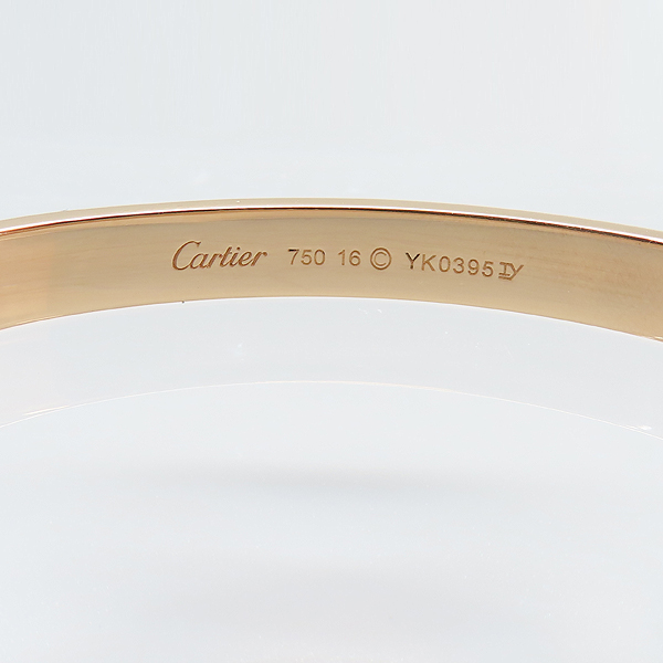 Cartier(��쿡) B6035616 18K ��ũ ��� LOVE(����) ���� - 16ȣ [���̷Ե���] �̹���5 - ���̺��� �߰���ǰ