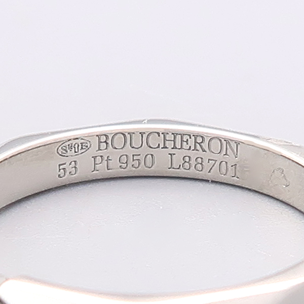 BOUCHERON(�ν���) JSL0000153 PT950(�÷�Ƽ��) 0.21ĳ�� ROUND BRILLIANT(�긱����Ʈ ��) E�÷� IF �ļ� �ָ��׾� ���̾� ���� - 53ȣ [����������] �̹���2 - ���̺��� �߰���ǰ