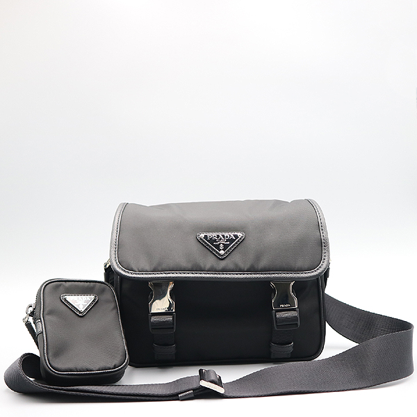 Prada(�����) 2VD034 TESSUTO+SAFFIAN �����Ϸ� ���ǾƳ� ���� �޽��� ũ�ν��� + ���� �Ŀ�ġ [�뱸��������] �̹���2 - ���̺��� �߰���ǰ