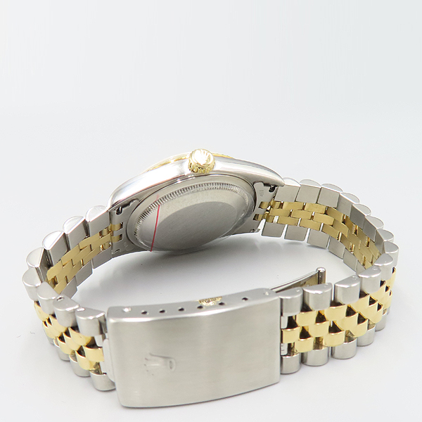 Rolex(�η���) 16233 18K �޺� DATEJUST ��������Ʈ 10P ������ ���̾� 36MM ���� �ð� [��ź�Ե���] �̹���3 - ���̺��� �߰���ǰ