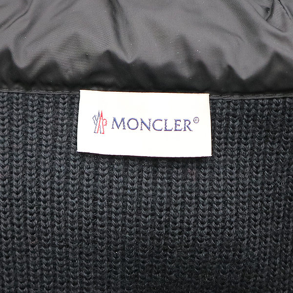 MONCLER(��Ŭ����) K20919B50800 ���̺� TRICOT CARDIGAN �ٿ� �е� �� ��Ʈ �ĵ� ���� ���� ���� - XL [�뱸��������] �̹���6 - ���̺��� �߰���ǰ