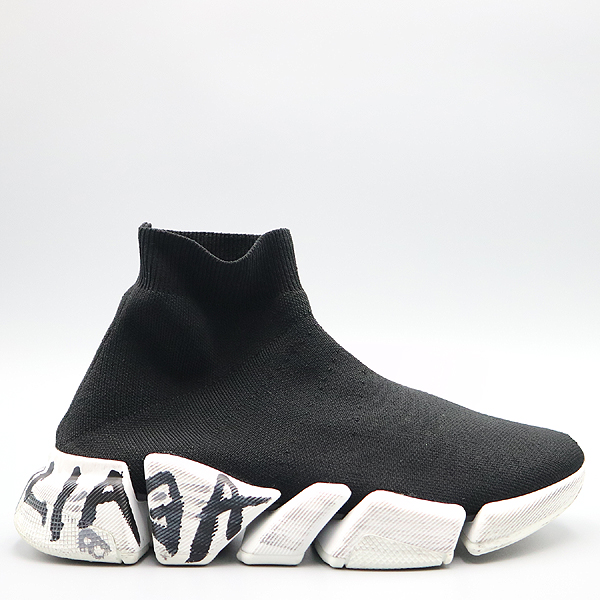 Balenciaga(�߷��þư�) 617196  ���� �÷� ������Ŭ ��Ʈ Speed 2.0 �׷���Ƽ ���ǵ巯�� ������ ����Ŀ�� - 38������ [250MM] [�뱸��������] �̹���3 - ���̺��� �߰���ǰ