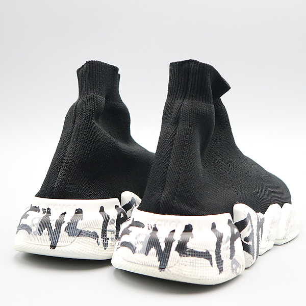 Balenciaga(�߷��þư�) 617196  ���� �÷� ������Ŭ ��Ʈ Speed 2.0 �׷���Ƽ ���ǵ巯�� ������ ����Ŀ�� - 38������ [250MM] [�뱸��������] �̹���4 - ���̺��� �߰���ǰ
