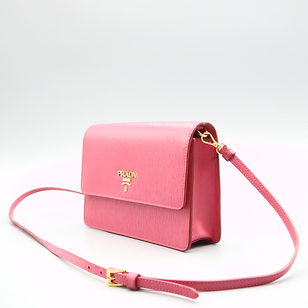 Prada(�����) 1BP016 ��ũ ���ڷι��� ���� �ΰ� �̴� ũ�ν��� [�뱸��������] �̹���3 - ���̺��� �߰���ǰ