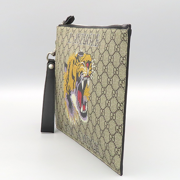 Gucci(����) 473904 GG ������ PVC ĵ���� ����Ʈ���� Ÿ�̰� ������ Ŭ��ġ [õ�Ƚż�����] �̹���3 - ���̺��� �߰���ǰ