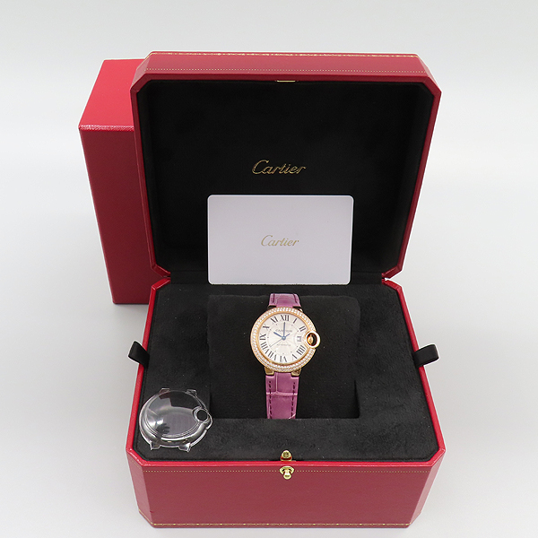 Cartier(��쿡) WJBB0051 Ballon Bleu �߷պ��� 18K ���� ��� ���� ���̾� ���� �Ǿ� ���� ��� �����ƽ 33MM ������ð� [���̷Ե���] �̹���7 - ���̺��� �߰���ǰ