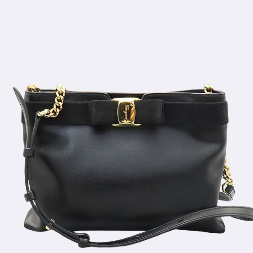 Ferragamo(��󰡸�) 21 I265 ���� ���� �� �ٶ� ���� �̴� ���� ü�� ũ�ν��� [û��������] �̹���2 - ���̺��� �߰���ǰ