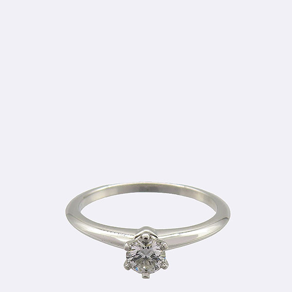 Tiffany(Ƽ�Ĵ�) 29589003 PT950 �÷�Ƽ����� Ƽ�Ĵ� ���� 0.29CT 1P ���̾� ���� - 17ȣ [��������] �̹���3 - ���̺��� �߰���ǰ