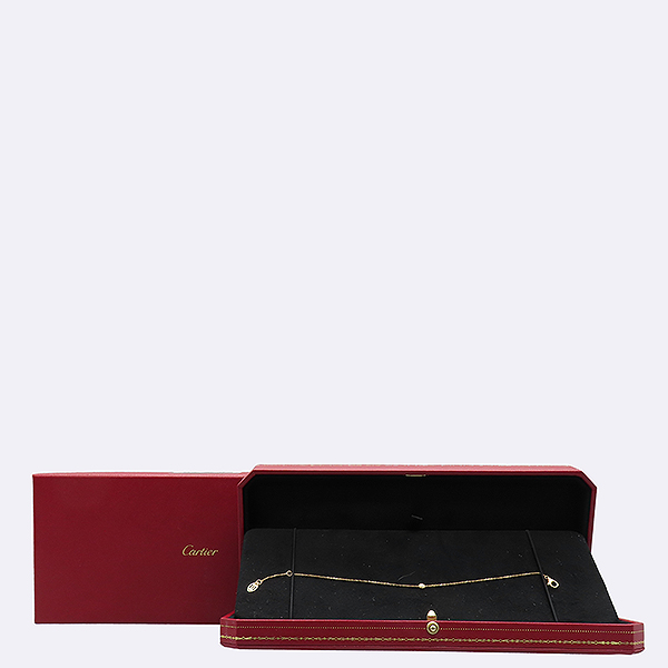 Cartier(��쿡) B6040300 18K(750) ��ũ ��� 1����Ʈ ���̾� �ٹ��� ���� ������ ��쿡 �극�̽��� ���� [��������] �̹���5 - ���̺��� �߰���ǰ
