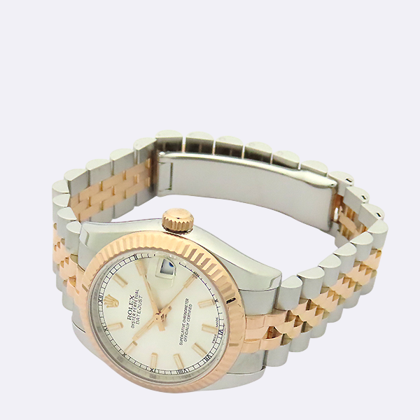 Rolex(�η���) 178271 ��������Ʈ 31mm ���� ��ũ��� 18K �޺� ���ε��� ������ �ð� [�λ꼾�Һ���] �̹���2 - ���̺��� �߰���ǰ