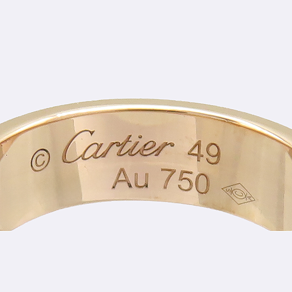 Cartier(��쿡) B4084849 AU750 18K ��ũ��� LOVE RING ���긵 5.5MM ���� - 9ȣ [��������] �̹���3 - ���̺��� �߰���ǰ