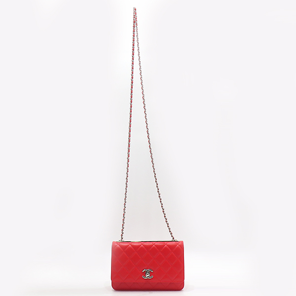 Chanel(����) A80982 ���� �÷� ����Ų Ʈ���� COCO �ΰ� ���� ��� WOC ���� �� ü�� ũ�ν��� [��õ��] �̹���4 - ���̺��� �߰���ǰ