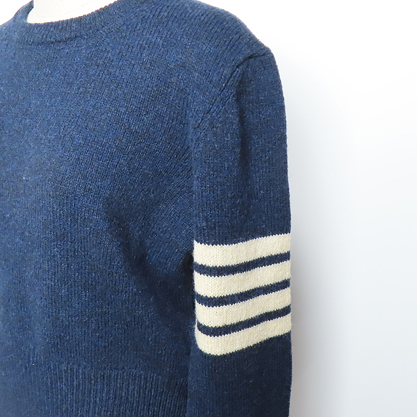 THOM BROWNE(�����) MKA317A ���̺� �÷� �缱 ���� 100% �� ������ ��Ʈ - 3������ [��õ��] �̹���3 - ���̺��� �߰���ǰ