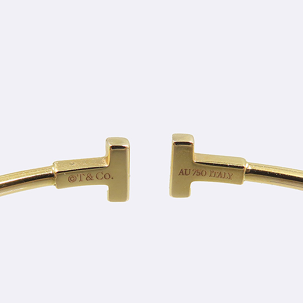 Tiffany(Ƽ�Ĵ�) 18K ��ũ ��� T �׷ο� ���̾� �극�̽��� ���� - S [��������] �̹���3 - ���̺��� �߰���ǰ