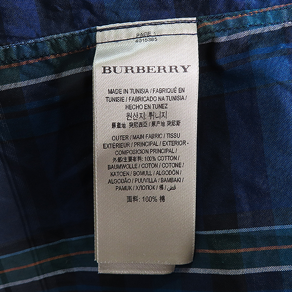Burberry(������) 4015385 ���� üũ �� 100% ������ ���� - M������ [��������] �̹���6 - ���̺��� �߰���ǰ