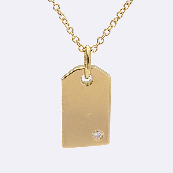 Tiffany(Ƽ�Ĵ�) 18K(750) 1P ���̾� �±� ����� [��������] �̹���2 - ���̺��� �߰���ǰ