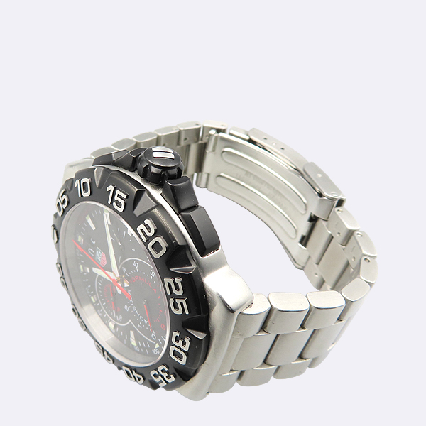 Tag Heuer(�±�ȣ�̾�) CAH1010.BA0860 FORMULA 1(���ķ� 1) ũ�γ�׷��� ���� ��ƿ ������ �ð� [��������] �̹���2 - ���̺��� �߰���ǰ