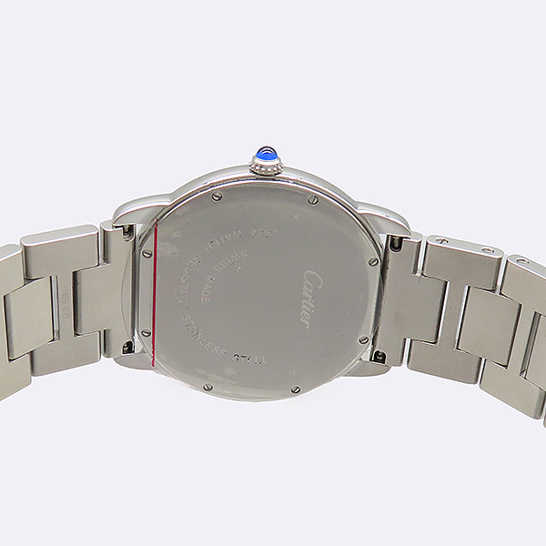 Cartier(��쿡) W6701005 Ronde Solo de Cartier �е� �ַ� �� ��쿡 L ������ 36mm �θ��ε��� ȭ��Ʈ���̾� �������� ����Ʈ ��ƿ ������ð� [��������] �̹���4 - ���̺��� �߰���ǰ