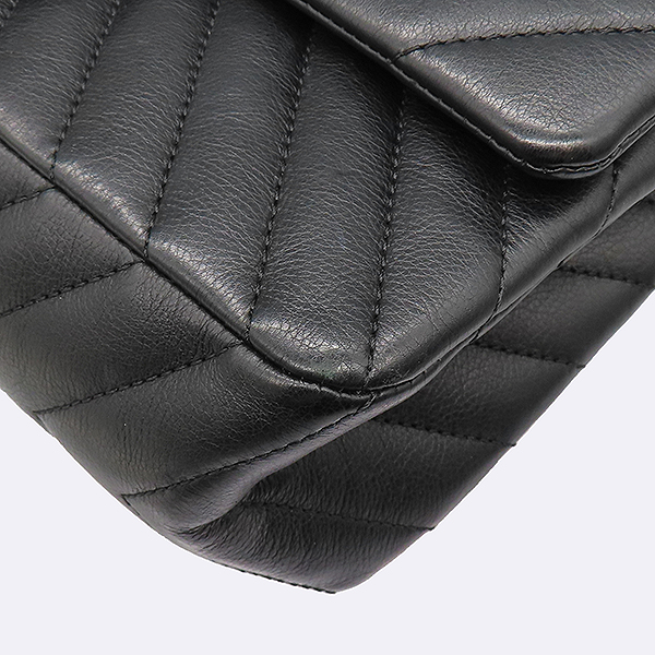Chanel(����) A37586 �����÷� 2.55 Medium �̵�� Chevron ����� ��Ƽġ �÷� ����ΰ� �϶� ü�� ����� [��������] �̹���5 - ���̺��� �߰���ǰ