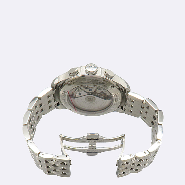 Baume&Mercier(���޸޸��ÿ�) MOA10278 Ŭ������ 43MM ��ƿ ũ�γ� �����ƽ ������ �ð� [��������] �̹���3 - ���̺��� �߰���ǰ