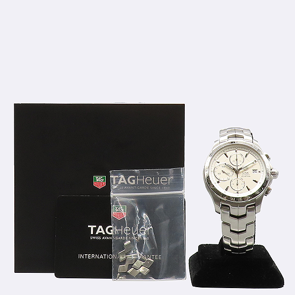 Tag Heuer(�±�ȣ�̾�) CJF2111 ��ũ ũ�γ�׷��� ���̷��� �����ƽ �ð� [���ε�������] �̹���5 - ���̺��� �߰���ǰ